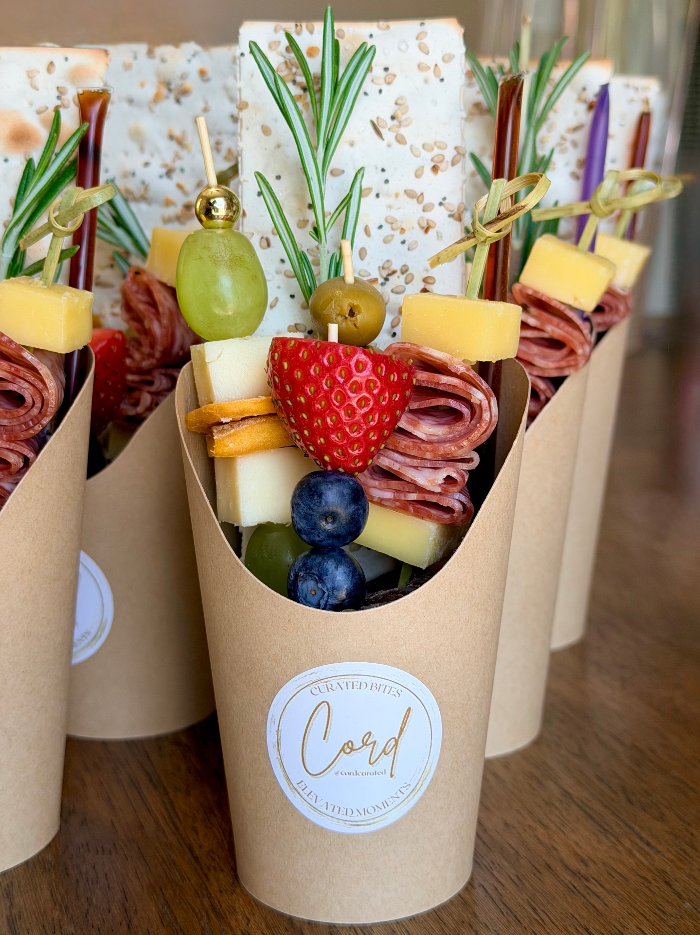 Rosemary Skewer Cups