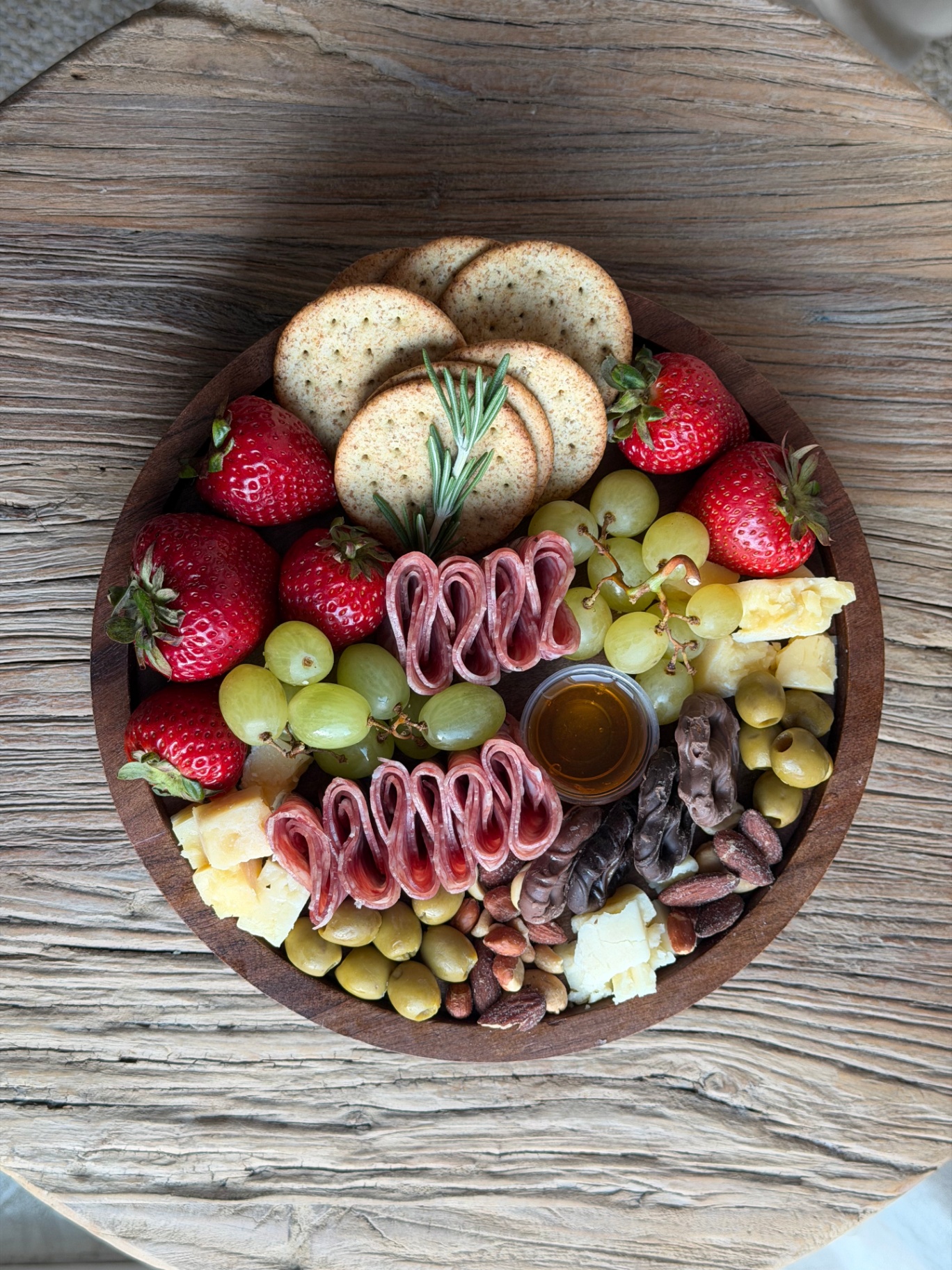 Strawberry & Salami Bowl