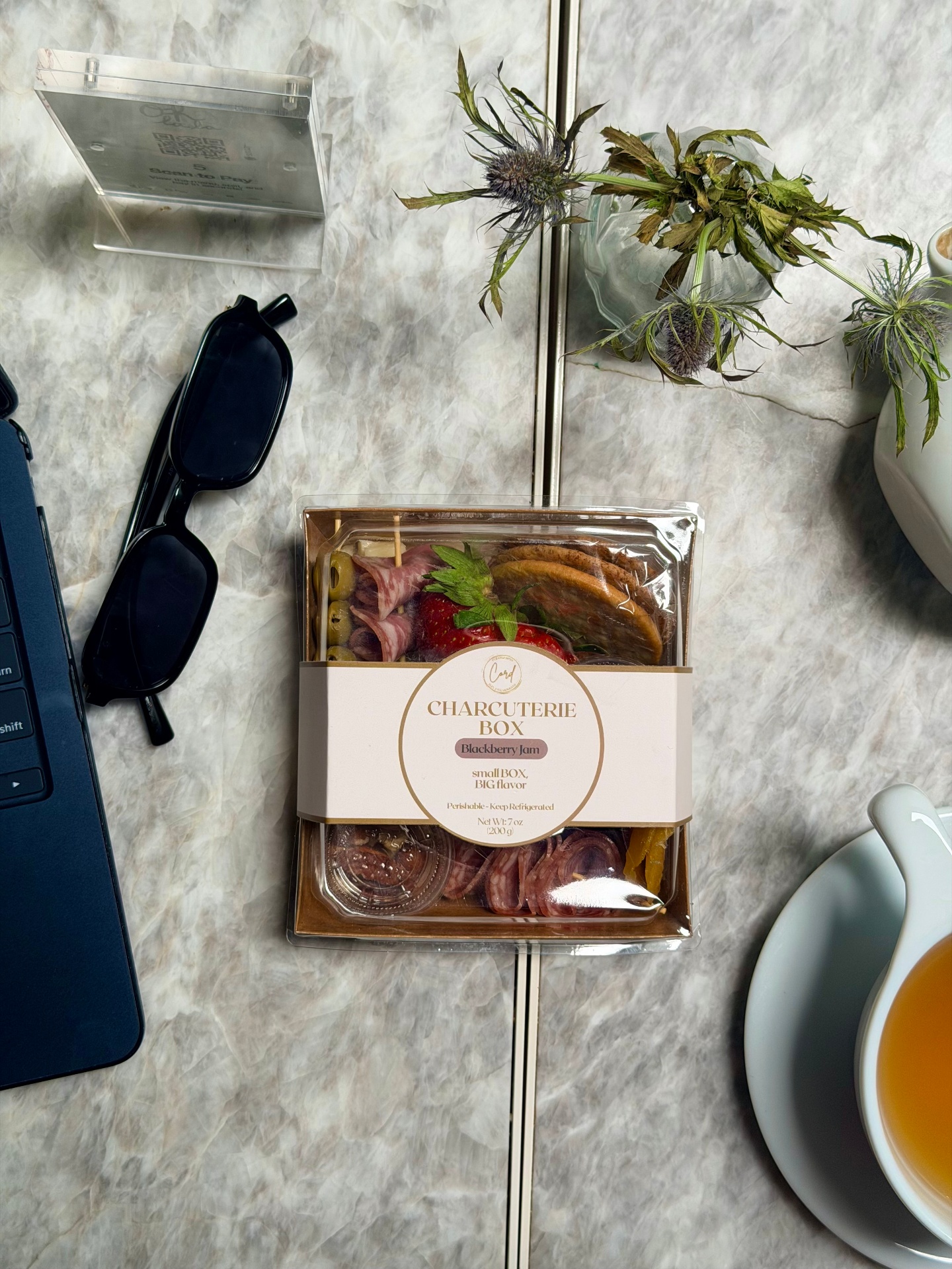 Blackberry Jam Box — Desk Moment