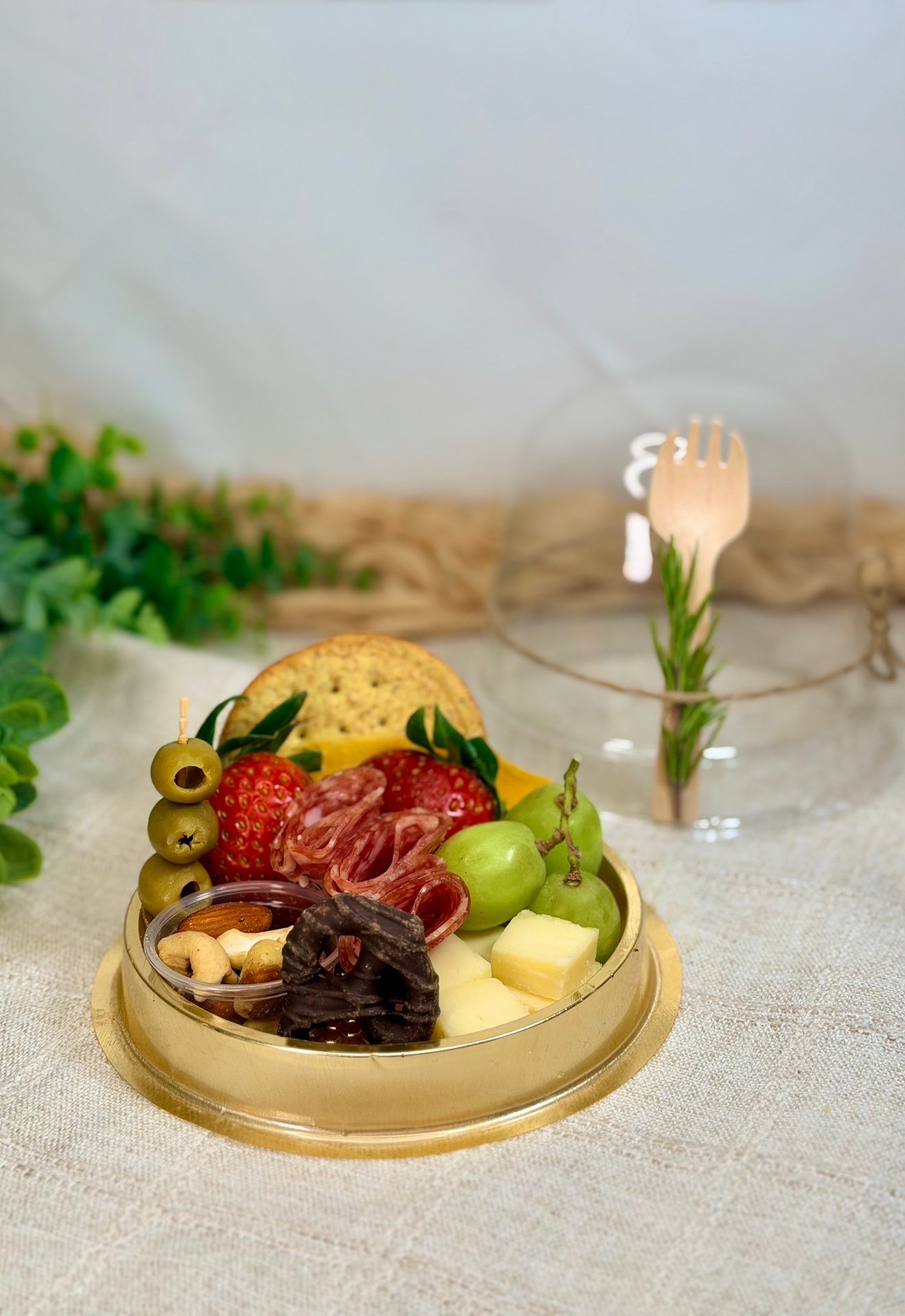 Petite Gold Tray Box