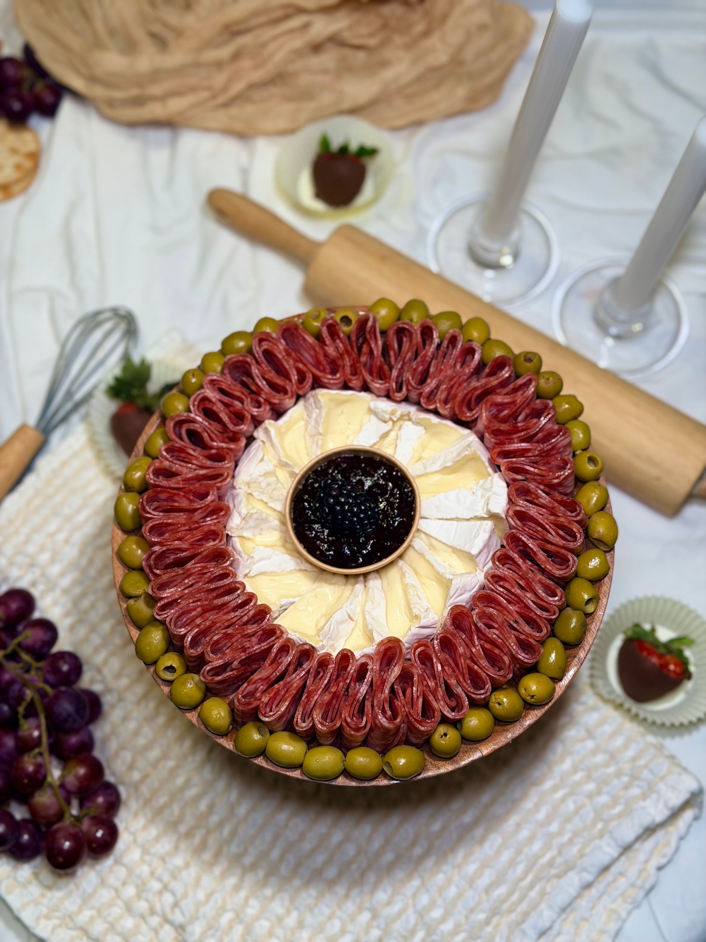 Charcuterie Cake